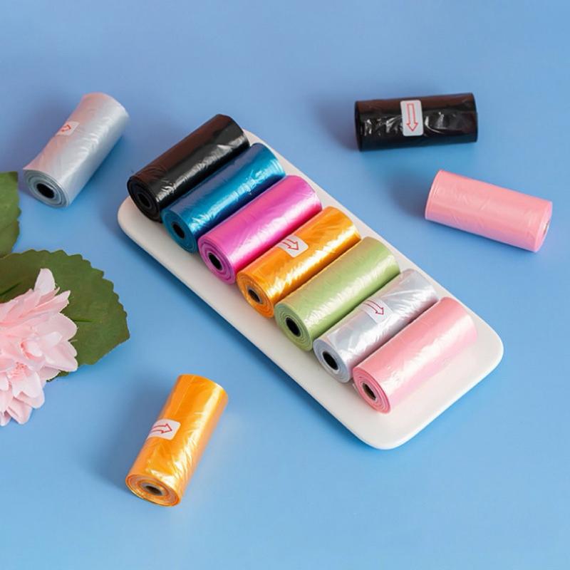 Túi Đựng Phân Chó Mèo Mini Sinh Học Tiện Lợi Chống Rò Rỉ Khử Mùi - Cacao 2