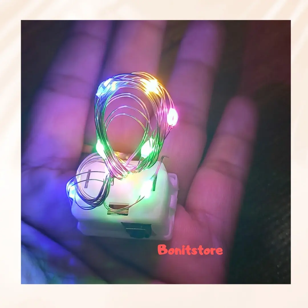 Lampu kedap kedip rainbow