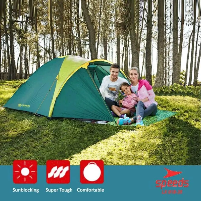 TENDA CAMPING SPEEDS LX018-35  240cm x 210cm x 135cm 5