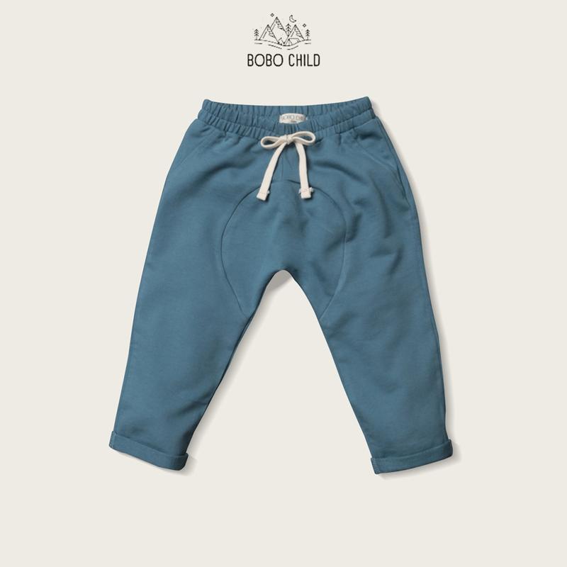 BOBO CHILD - Ankle Pants 2 - 6 years Steel Blue 0