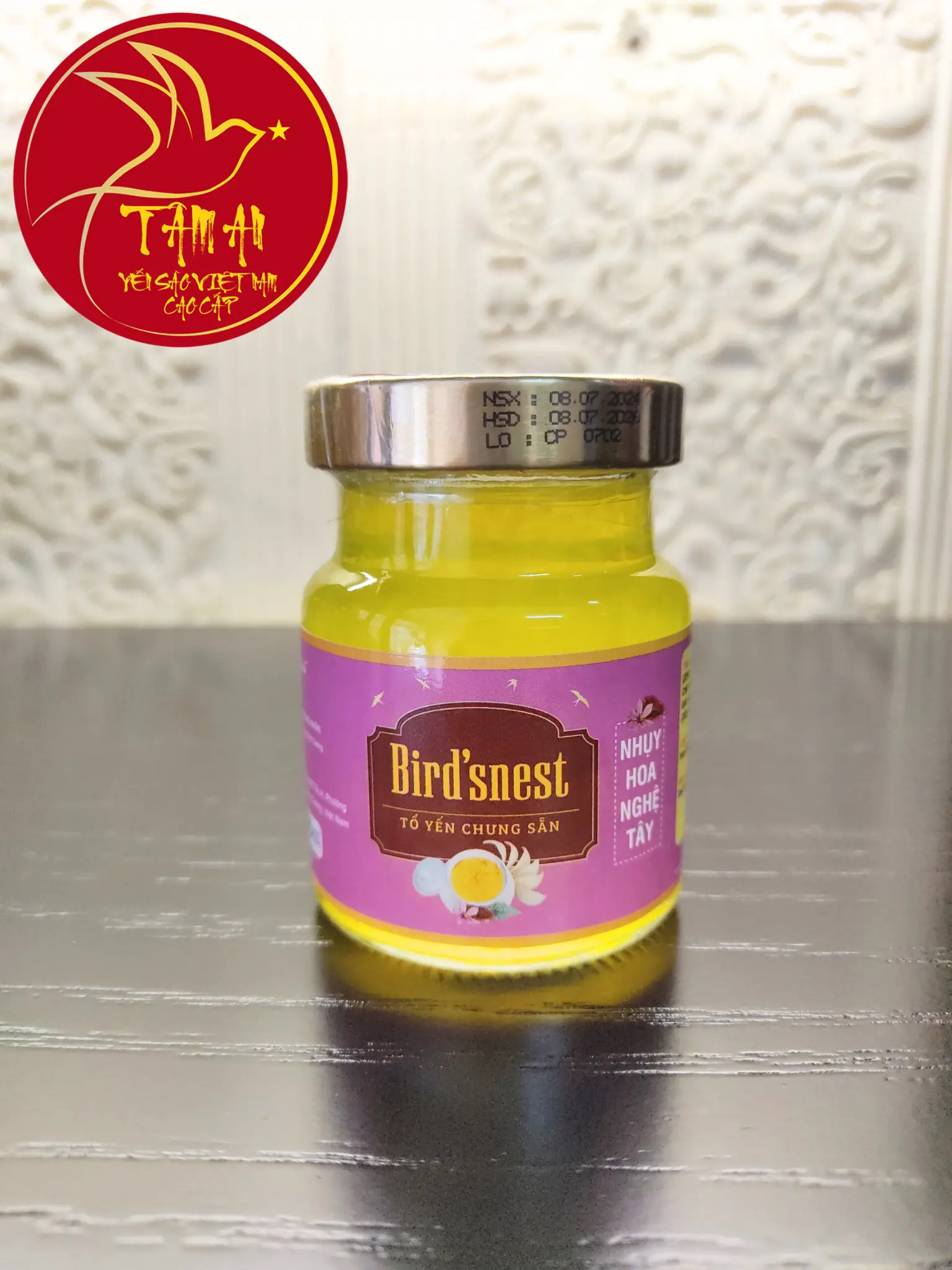 Yến tươi chưng Nhụy Hoa Nghệ Tây Yến Tâm An