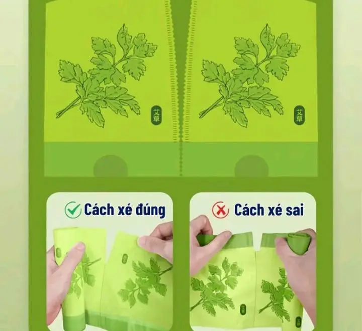 Combo 5 cuộn ( 250 Túi ) Đựng Rác Hương Ngải Cứu Chống Côn Trùng Ruồi Muỗi Túi Rác Tự Hủy Có Dây Rút 6