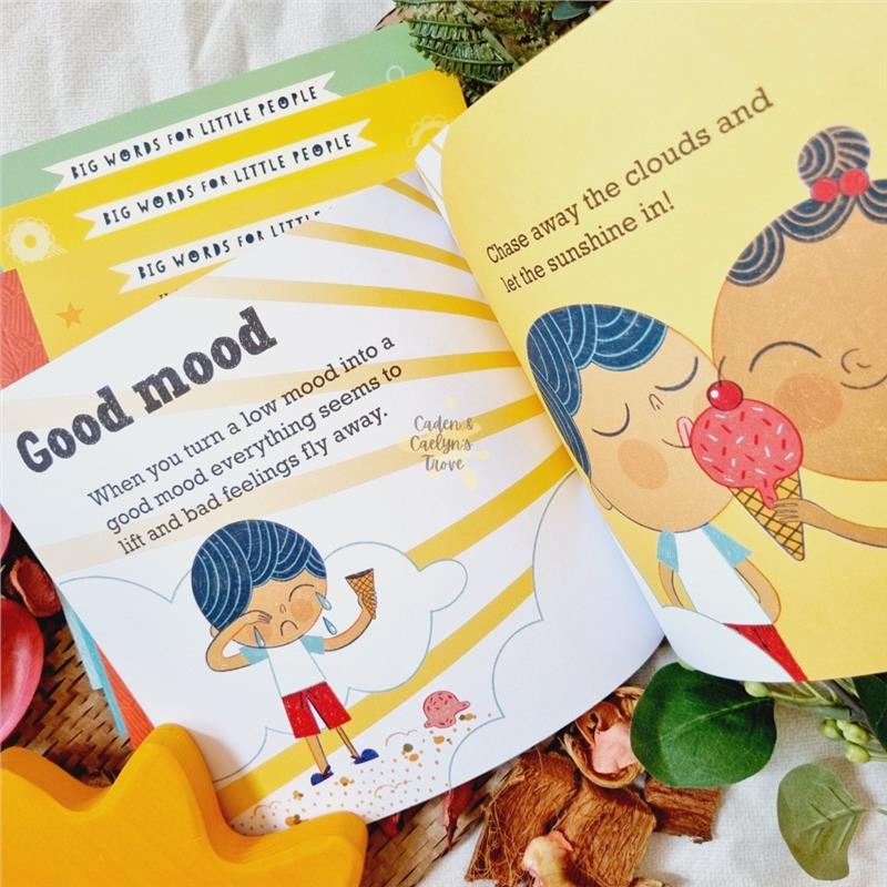 Product Introduction of original Big Words For Little People Series By Helen Mortimer  Empowering Words That Help Children To Express Their Emotions 35
