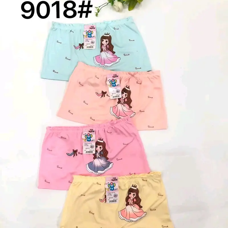 Set 5-10 quần trẻ em (chéo+đùi) chất liệu cotton mềm mại, co giãn. Quần lót bé gái. 5
