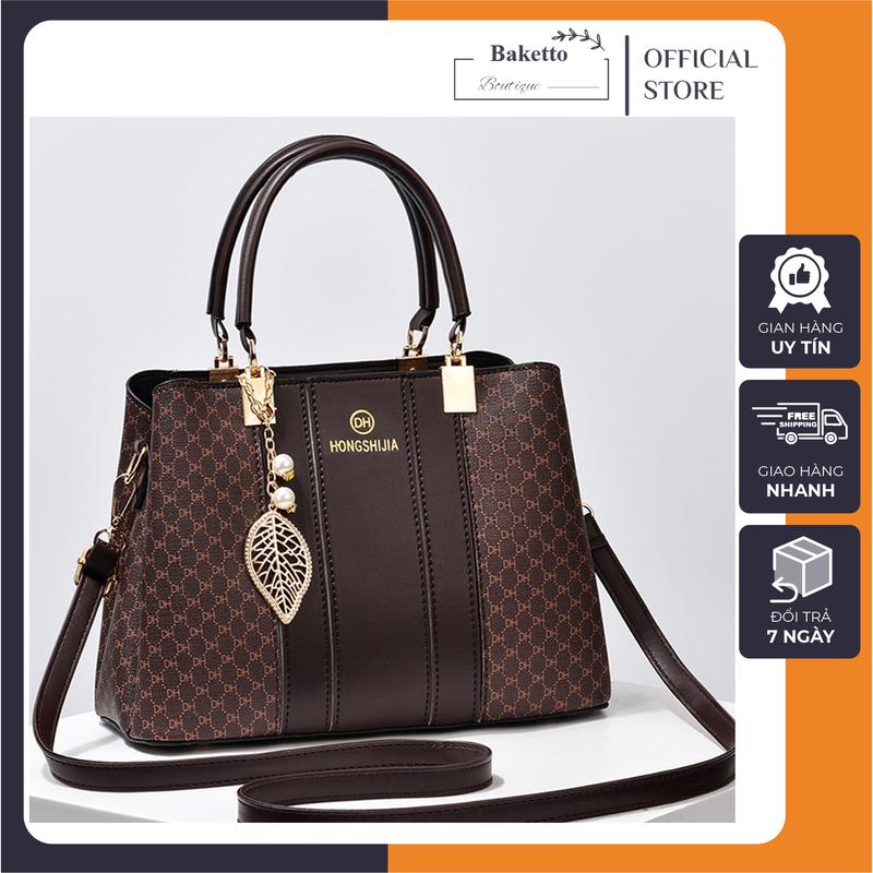 Túi xách nữ tặng mẹ trung niên,túi xách nữ trung niên da mền cao cấp,sang trong TC47 Bag Nhung