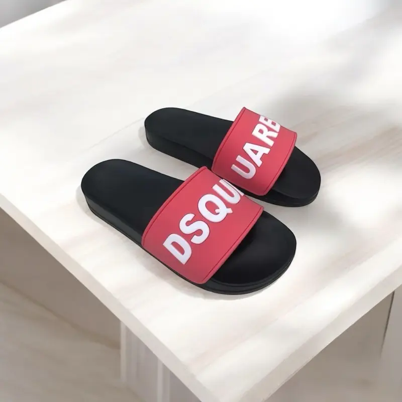 Dép lê màu hồng DSQ size 35-42 dép dẻo nhẹ hợp mọi phong cách dép slipper đế bằng