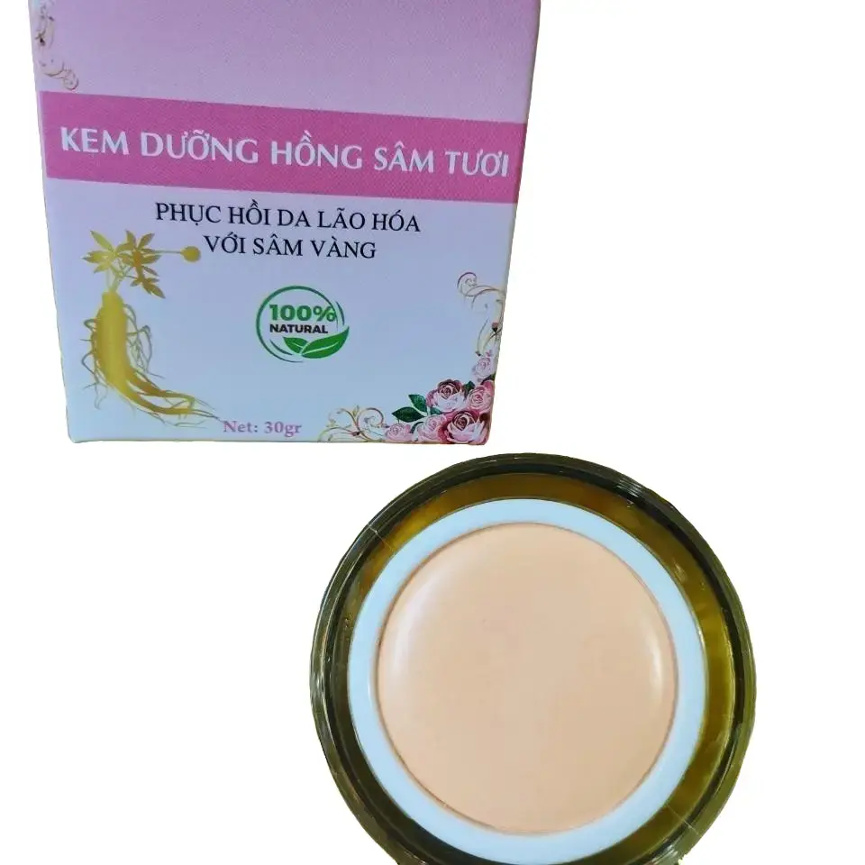 Kem dưỡng Nhân Sâm da mịn hồng hào, căng bóng,  GIÚP MỜ -NÁM-TÀN NHANG Đồi mồi Skincare Làm Đẹp Da Nữ