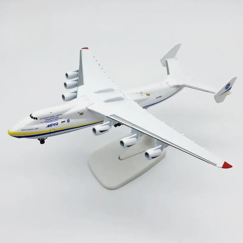Alloy Soviet Union Air ANTONOV 225 Aires Aircraft Model An-225 Mriya WORLD BIGGEST CARGO Diecast Airplane Toy