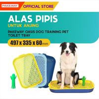 Gambar Pakeway Oasis Training Pet Toilet & Tray 33x45/ Tatakan Pee Anjing dari M-Pets Volk Pets Indonesia Kota Administrasi Jakarta Barat 1 Tokopedia