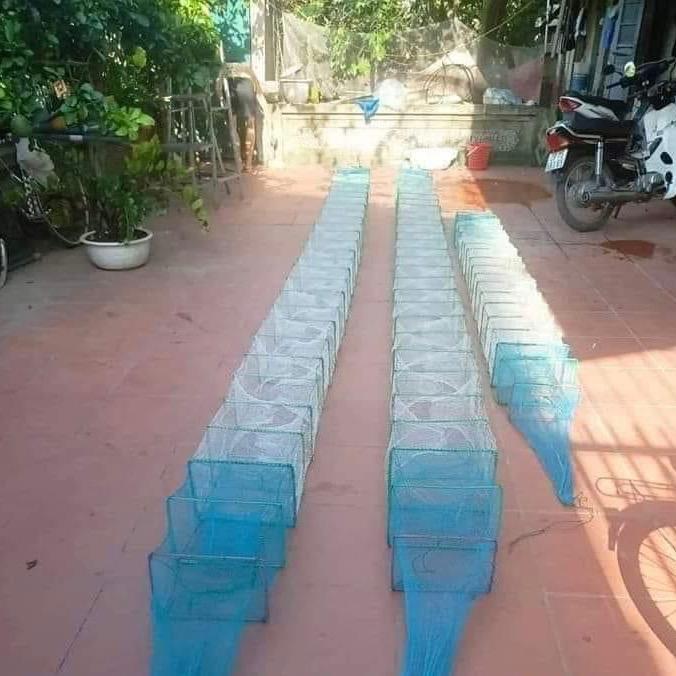 Lồng bát quái, lồng lưới, lồng bắt cá 12 cửa ngục chuyên đánh biển, ao, sông hồ Fishing Đi Câu Fish