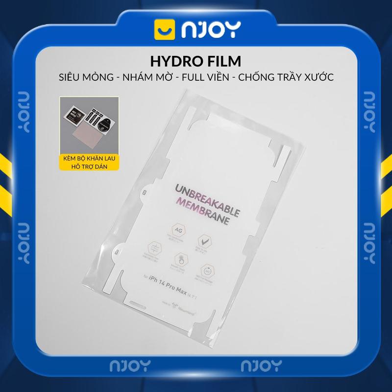 Miếng Dán PPF Nhám Chống Vân Tay Cho Điện Thoại iPhone 17 Pro Max 16 15 14 13 12 11 Njoyshop