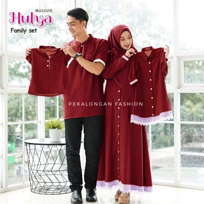 COUUPEL KELUARGA Famili SET /BAJU SET KELUARGA Seragam Polos couple dan lebaran 3
