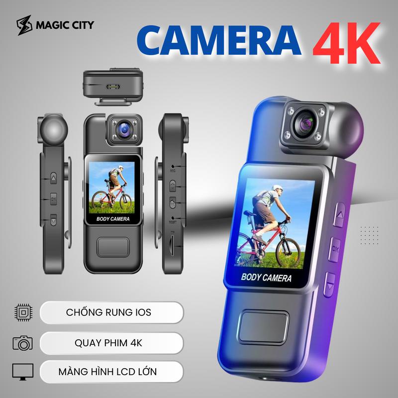 Product Introduction of Camera Mini 4K-60fps chống rung chất lượng sắc nét - Camera Hành Trình 4K có màng hình LCD, Máy quay Phim + Ghi Âm 50