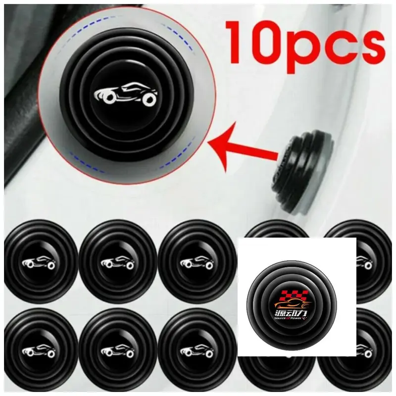 [Terlaris] 1 set (isi 10 Pieces) Peredam Pintu Mobil, Bantalan Peredam Pintu Mobil 0