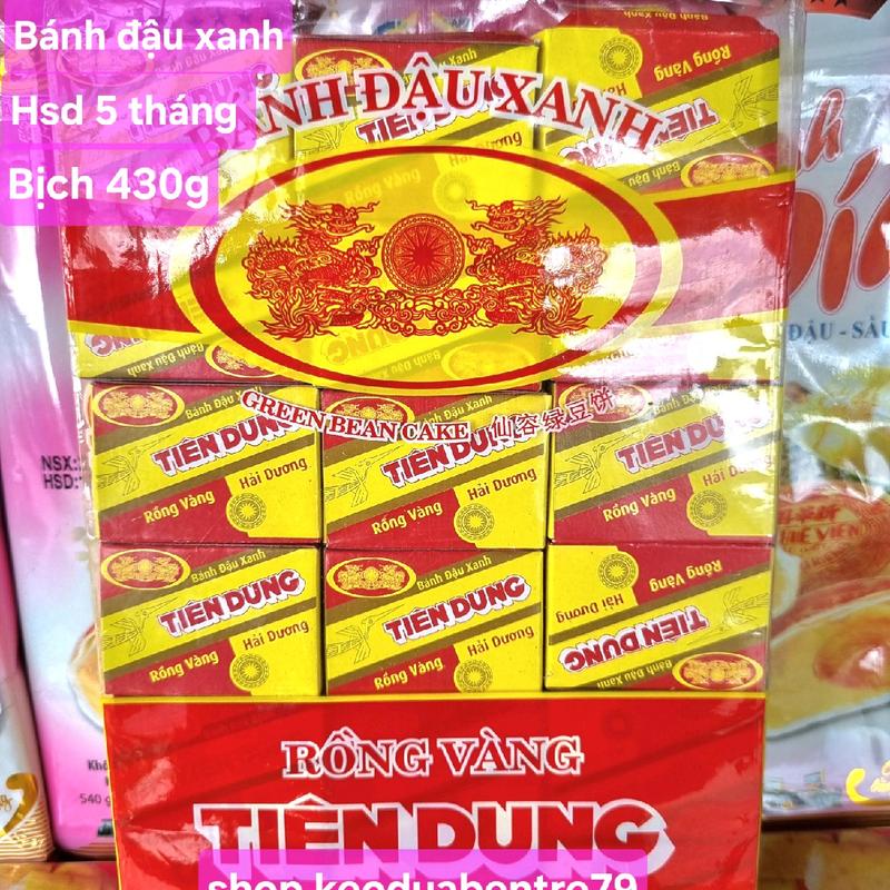 Bánh đậu xanh rồng vàng Tiên Dung bịch 430g