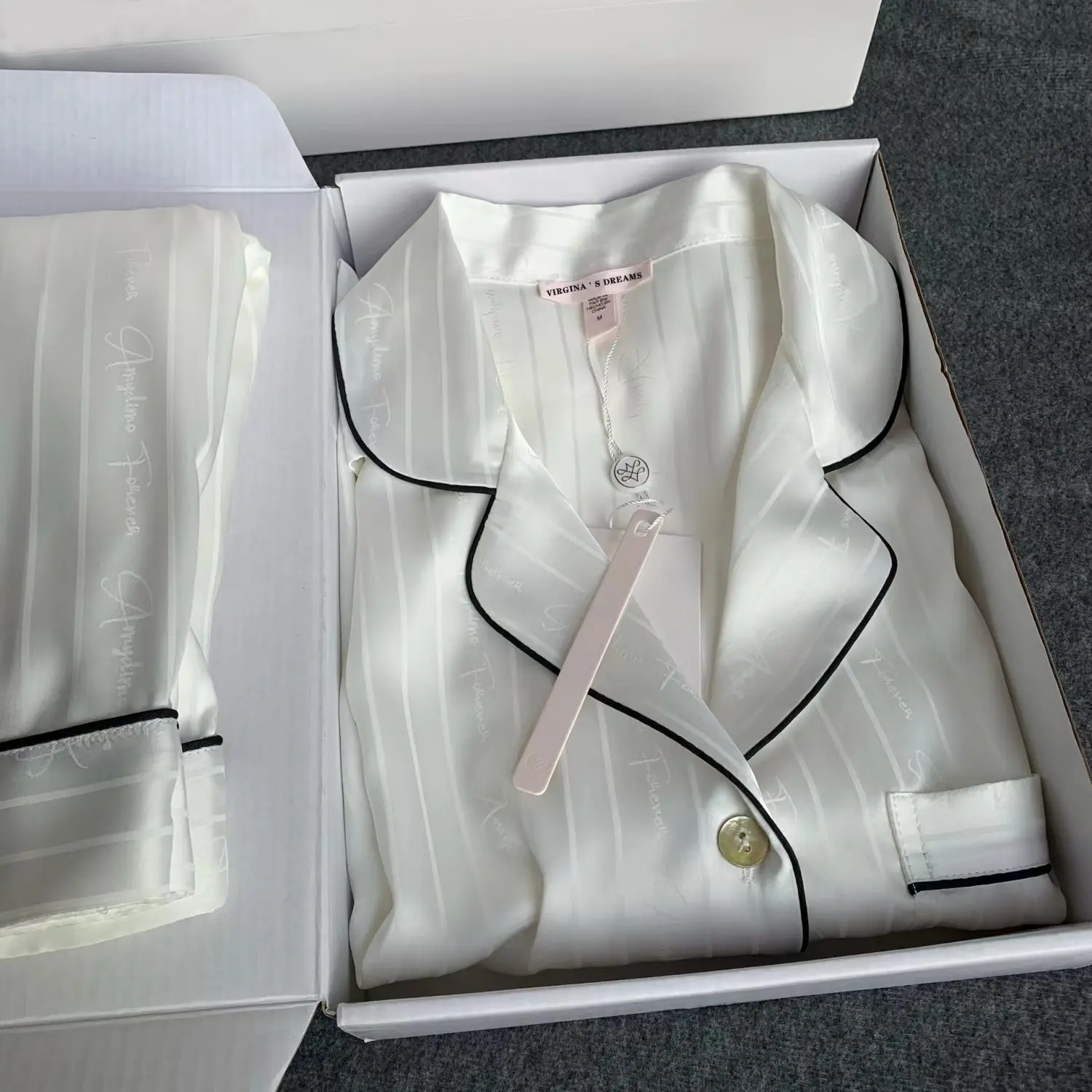 2025 Ice Silk Pajamas for Women Spring and Autumn Long Sleeve Long Pants New High-end Feel Wearable Summer Loungewear Women's Set
