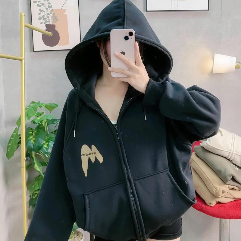 Áo Khoác Nhẹ Nữ Thời Trang Chống Nắng Giữ Ấm Khi Gió Lạnh Về Vải Nỉ Ngoại Cao Cấp Top Jacket Women 4