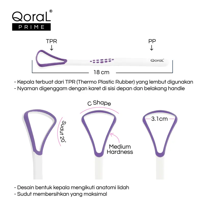 12 pc QoraL PRIME tipe medium BUNDLING Hemat 1