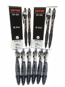 Harga Grosir (1kotak12pcs) Pulpen Gel Pen JOYKO GP-265 Tinta Hitam, Biru, Merah ORIGINAL