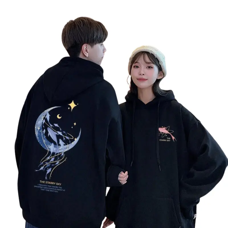 Promo Cod Hoodie Couple Pria Wanita Wear Sweatshirt Loose Oversize