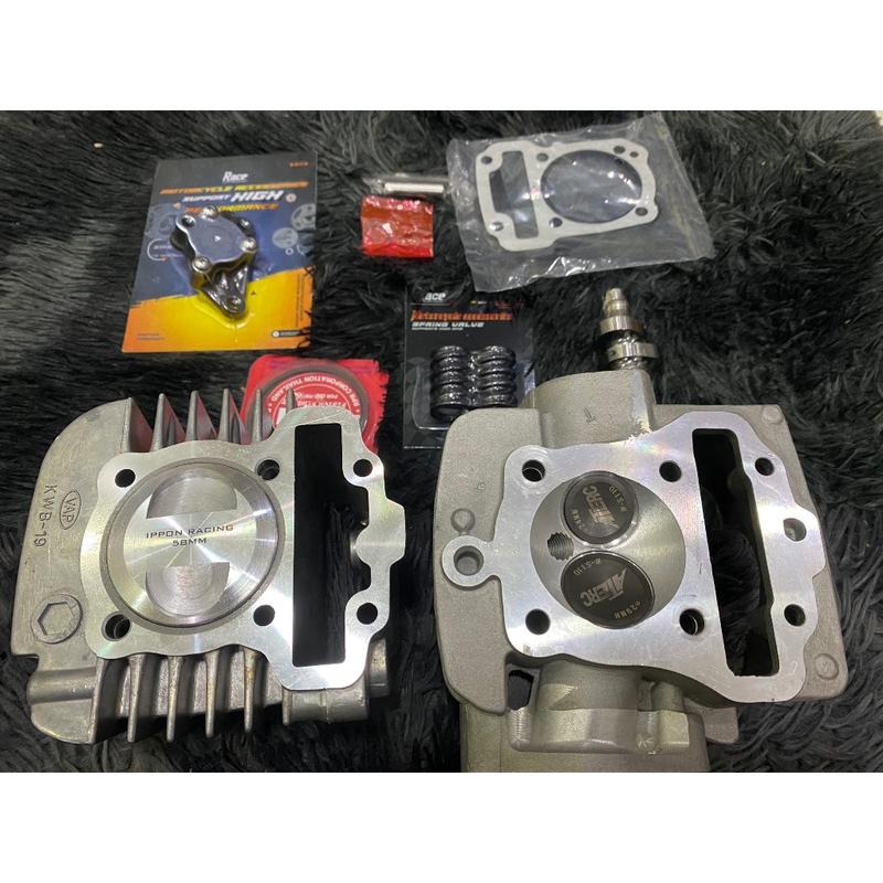 COMBO 58 Đầu Lòng Cho Wave S110 Blade 110 RSX 110 Alpha 110 - trái 58 máy đầu VUÔN