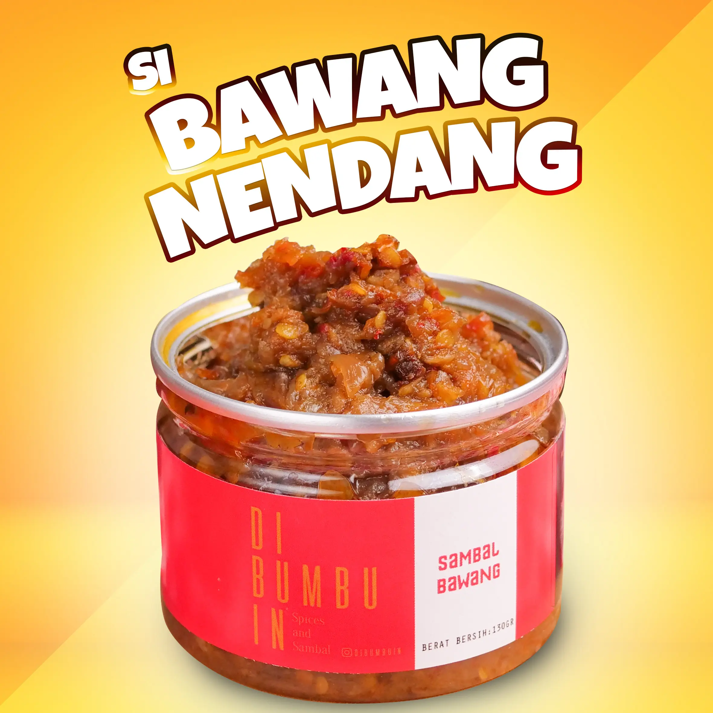 Dibumbuin - Sambal Bawang - 120gr