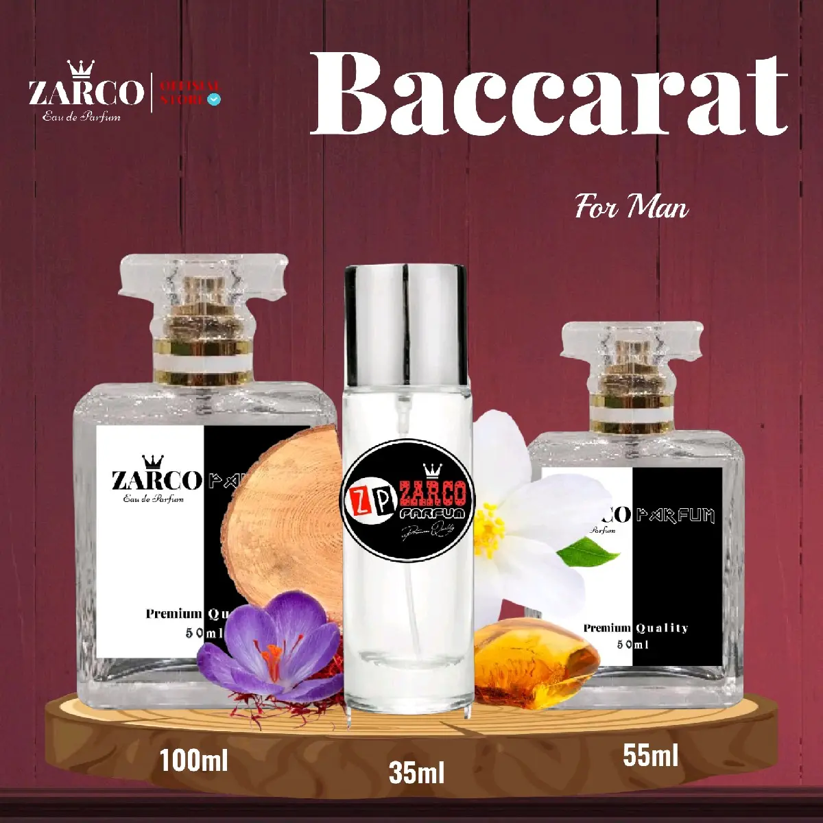 Zarco Parfum - B4ccar4t Premium Quality