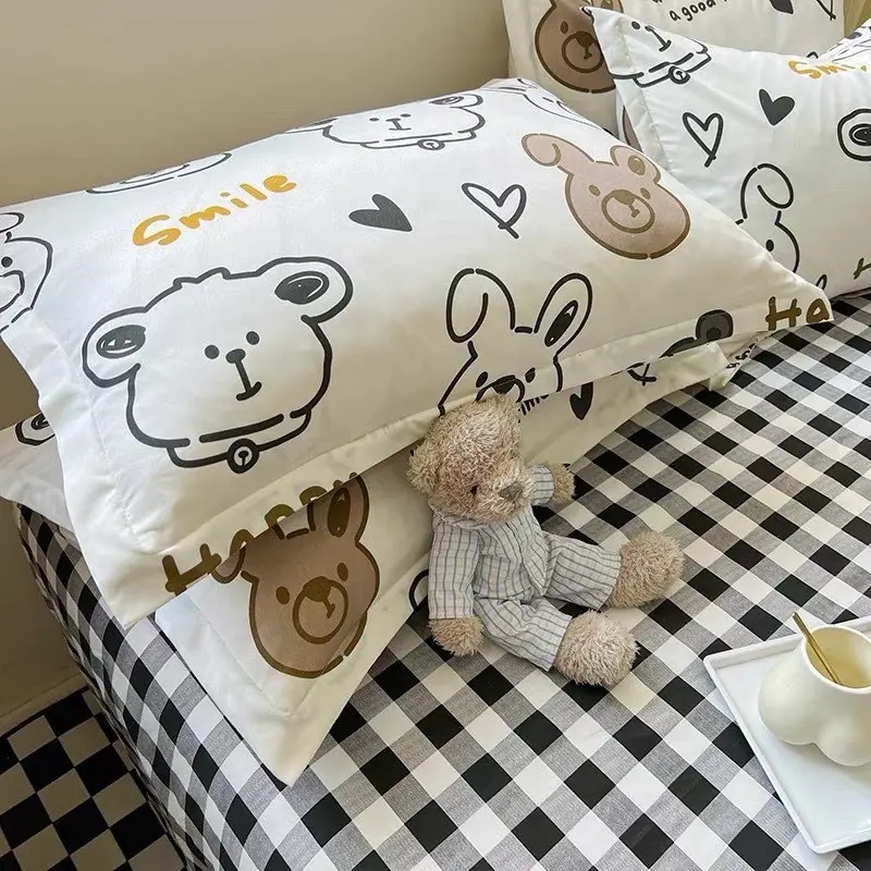 Vỏ Gối Đầu Cotton Poly kích thước 45x65cm mẫu hot trend cute 1