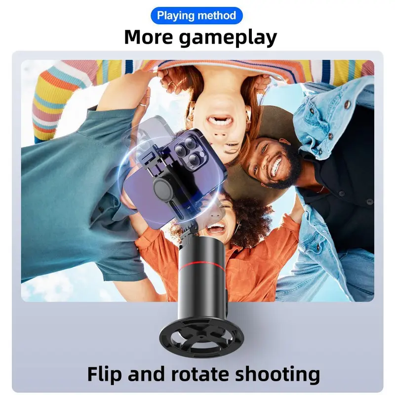 Gesture Recognition Gimbal Stabilizer & Selfie Stick Tripod, Intelligent Control Stabilizer & Adjustable Selfie Stick, Selfie Accessories 3