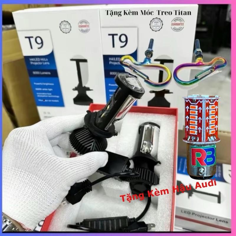 RBHL2001 GIÁ LẺ 1 BÓNG ĐÈN PHA LED BI CẦU MINI T9_RB_CẮT SÁNG CHỐNG CHÓI_CHÂN H4_LẮP Ô TÔ& XE MÁY HIỆU ỨNG TIẾT KIỆM ĐIỆN BẢO HÀNH 06 THÁNG CHÍNH HÃNG Tặng 1 Móc Treo Titan khoá Cài+ 1 Hậu Audi Cao Cấp #LEDT9#T9#DOCHOIXEMAY#LEDBICAU#RB