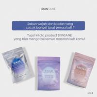 Gambar Skinsane Face And Body Soap Bar Sabun Pembersih Wajah dengan DNA Salmon, Collagen, dan Vitamin E - SICAD dari SR12 SKINCARE SOLUTION Kota Tangerang 5 Tokopedia
