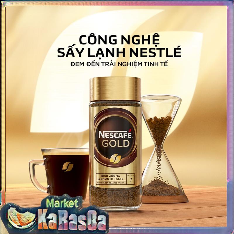 Cà Phê Hoà Tan Nguyên Chất Arabica Nescafe Gold Blend ANH Hũ 100G 2