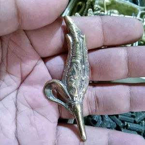 Patung Replika Bunga Kantil Bahan Kuningan Buatan tangan