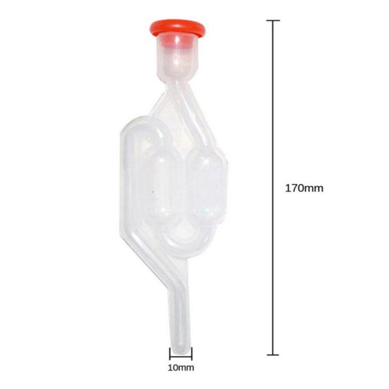 Product Introduction of Wine Fermentation Airlock Valve Plastic One-Way Exhaust Seal Beer Brewing Tool 34