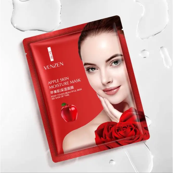 Mặt Nạ Táo đỏ Venzen Apple Skin Dưỡng Da Sáng Khỏe từ bên trong Skincare Cosmetics Nữ Women