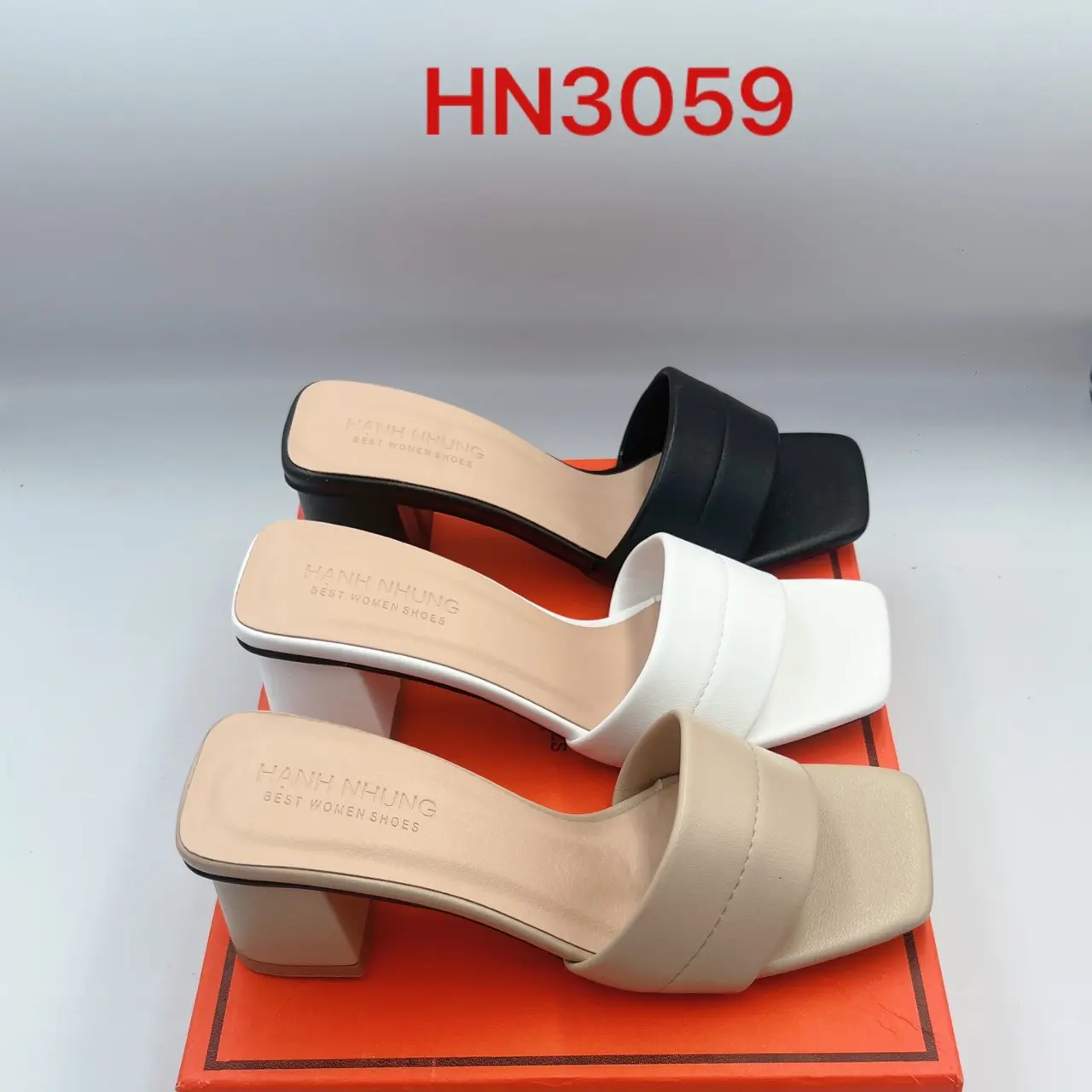 Giày dép cao cấp SENSINI BIG SIZE(34-43) bản ngang dép  cao 3cm, 5cm MS (HN3059)