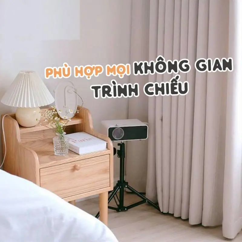 [XOAY 360 - ĐỘ CHỊU LỰC 1.5KG] Chân tripod máy chiếu xoay 360 độ - Tripod giá đỡ máy chiếu điện thoại 3
