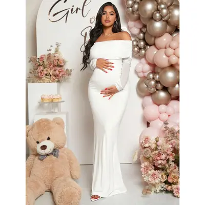 Vestido para embarazadas fashion baby shower