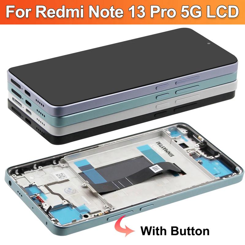 Product Introduction of For Xiaomi Redmi Note 13 Pro 5G 6.67 ''For Redmi note13pro 2312dra50c LCD display touch screen digitizer assembly replacement 4
