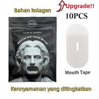Gambar INKAC Mouth Tape Sleep Upgrade Bahan kolagen Skin-Friendly Anti Snoring Patch No Lengket Breath Better Sleep Mouth Strips Aman untuk Kulit Sensitif - 10PCS Mouth Tape-Putih dari Onkac Kota Administrasi Jakarta Pusat 5 Tokopedia