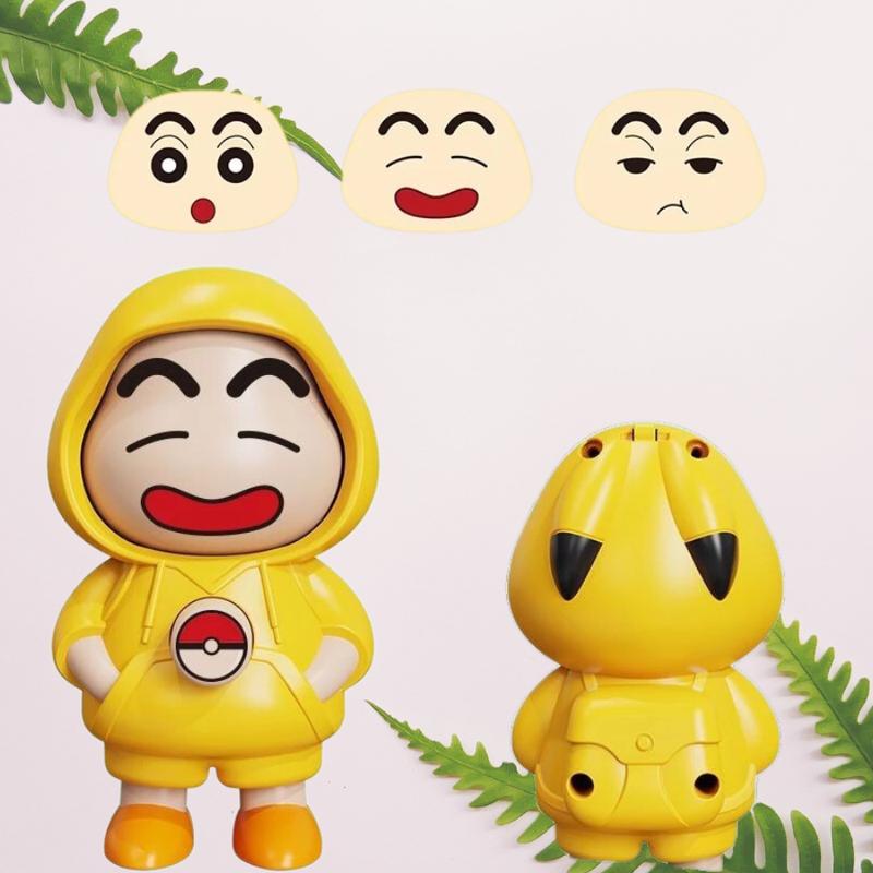 Móc Khóa Búp Bê Thay Đổi Khuôn Mặt, Đồ Chơi Xã Stress Giảm Căng Thẳng, Móc Khóa CuShin, Móc Khóa Hà Nhân Móc Khoá