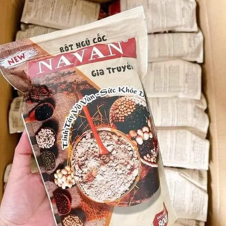 Ngũ cốc navan data mới  cực kì thơm ngon cực kì bổ dưỡng tốt cho sức khoẻ , vào chế độ chăm uống mỗi ngày