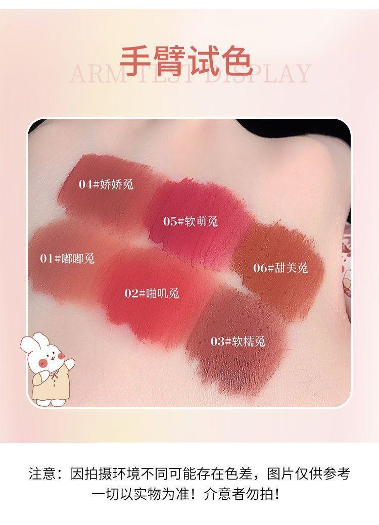 Product Introduction of Son Bóng Nhung Lì Lâu Trôi, Không Phai Màu, Không Bị Ống Hút, Trang Điểm Dễ Phối Đồ Son Bóng Màu Trắng 7