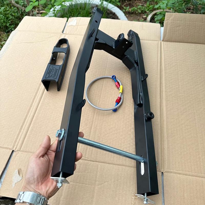 Gấp Mẫu Zin Cộng 7Cm Dáng Mã Cho Ex150 155  Tặng Kèm Phụ Kiện Cốt Tán , Bát Tăng Sên + Cao Su Gấp King Rag + ( Dây Dầu Morin Màu Ngẫu Nhiên ) Phụ Tùng Phụ Kiện