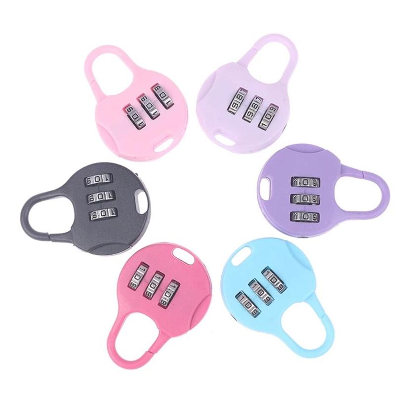 Product Introduction of Portable Plastic Password Combination Lock Backpack Padlock Combination Padlock Padlock 3 Digit Gym Drawer Lock Digit Locks Drawer 14
