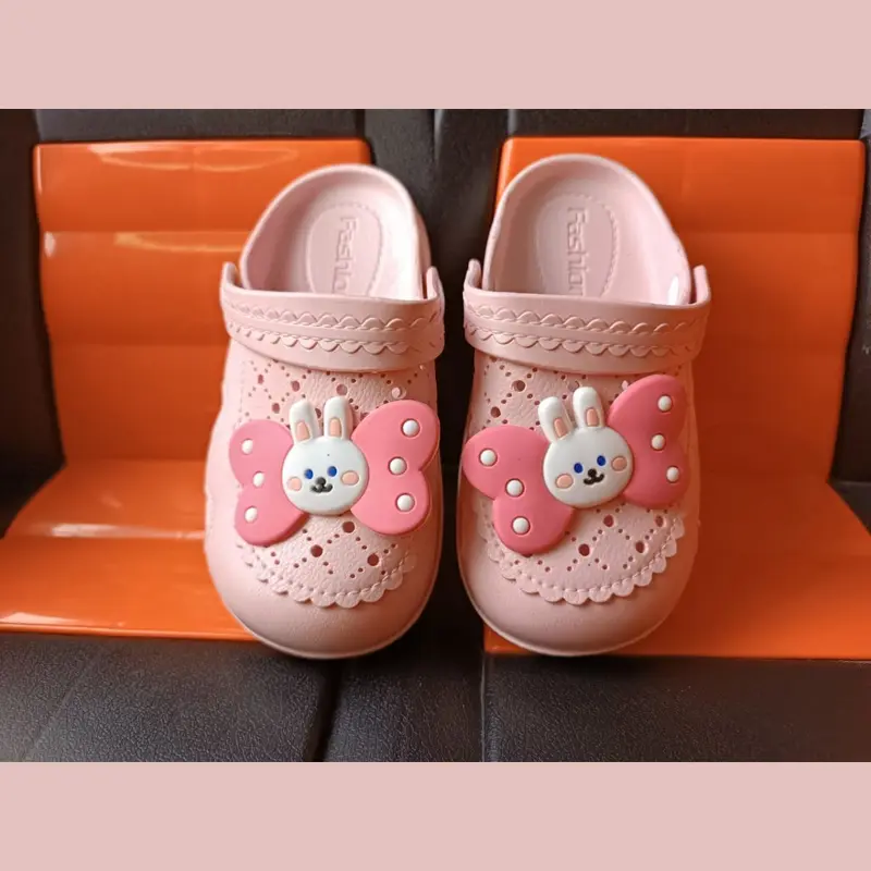 Sandal perempuan BUTTERFLY import PVC eva karet nyaman dan empuk 5