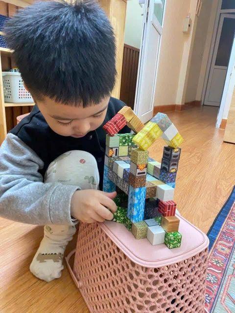 Product Introduction of nam châm từ tính minecraft-đồ chơi xếp hình 7