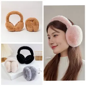 READY STOCK !!!EarMuff Penutup Telinga Lipat Ear Muff Anti Bising Dan Hangat Anak dan Dewasa(Bisa langsung order)