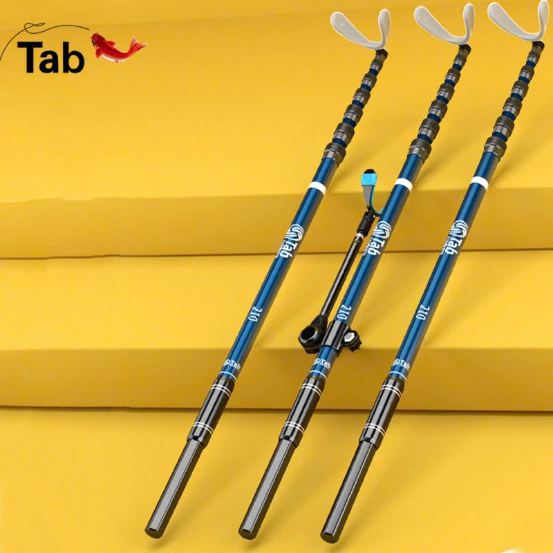 Gác cần câu đài carbon cao cấp Tab 2m1 thu gọn Đi Câu Bắt Cá Fishing Câu Cá Mồi
