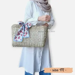Tas Wanita Anyaman Rara Mendong Handbag Natural Etnik By Maki Gallery Polos